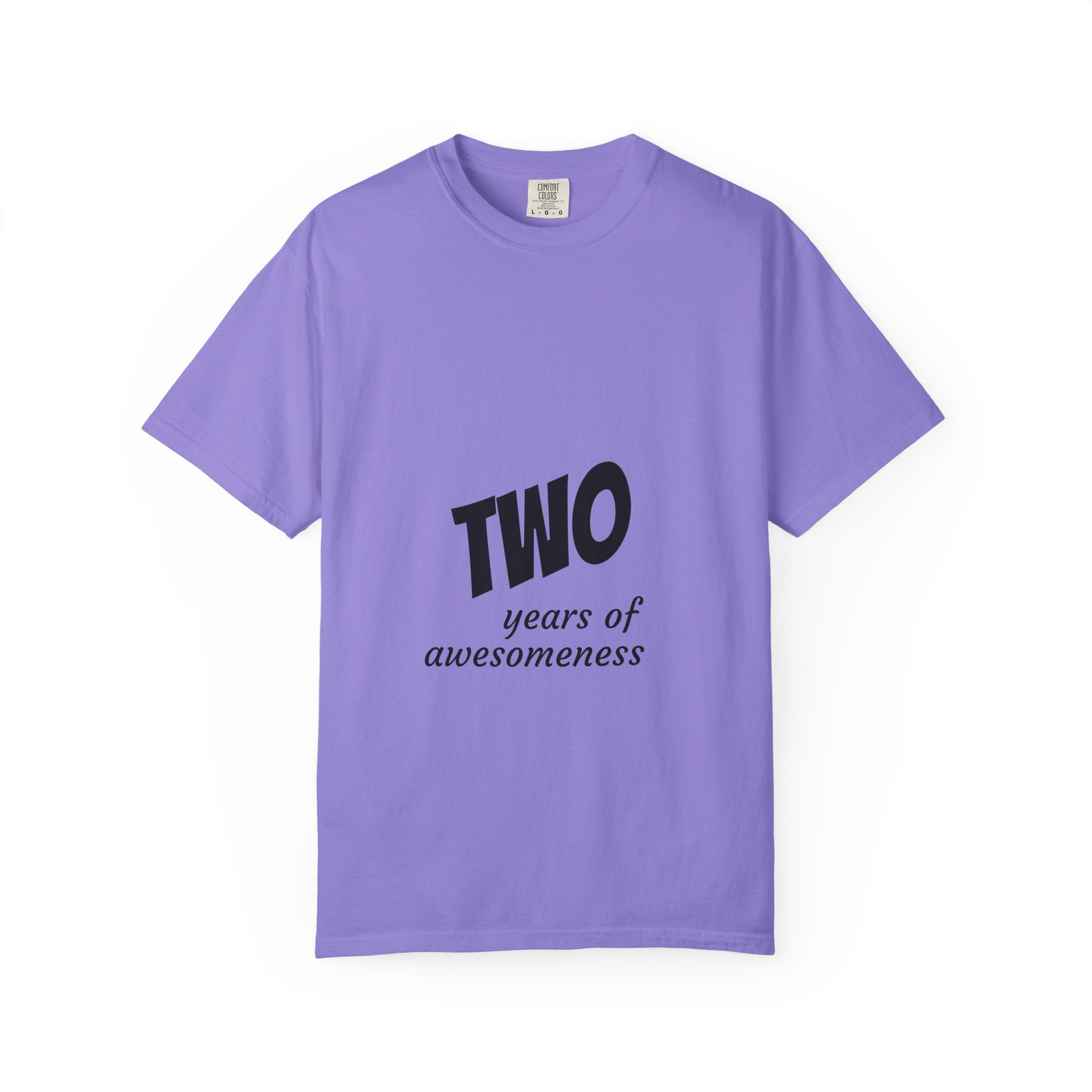 2 Years of Awesomeness T-Shirt — Toddler/Child 2nd Birthday Tee
