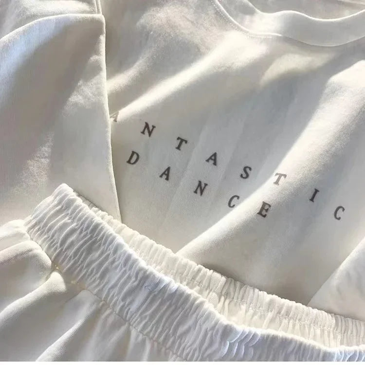 2025 Summer Women Shorts Sets Casual Two Pieces Short Sleeve T Shirts and High Waist Short Pants Solid Outfits Tracksuit 2PCS