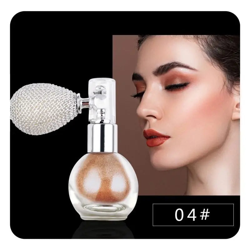NNETM Sparkle Glitter Body Powder - Highlighter Spray Shimmer for Face and Body Makeup-8