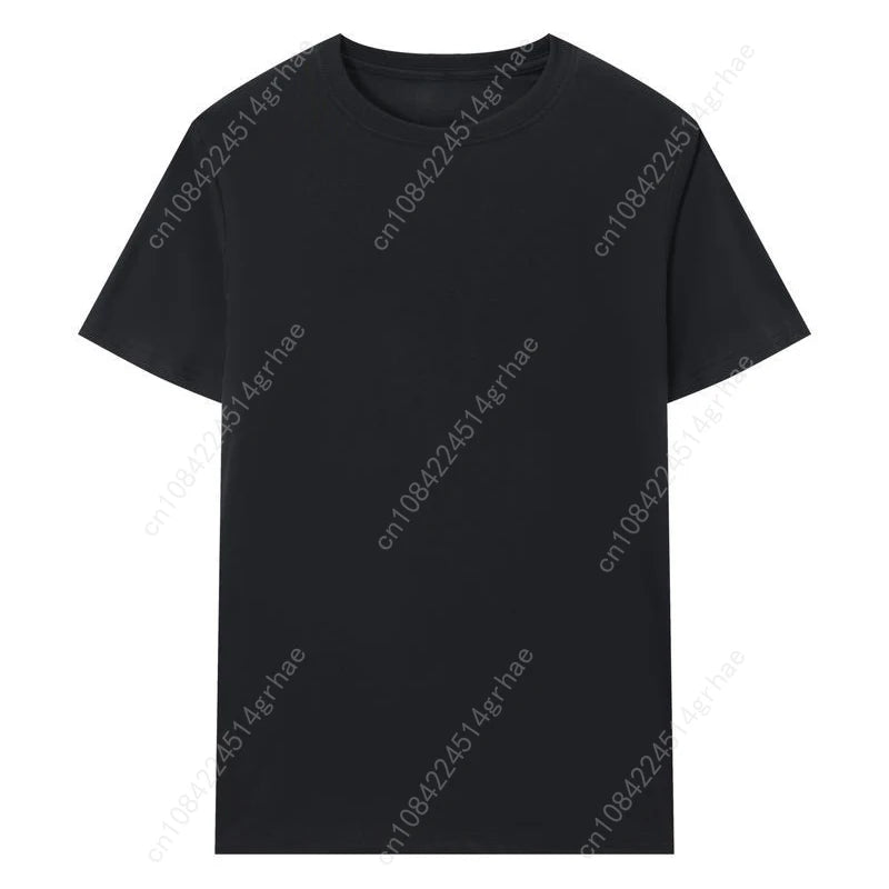 Men's T-Shirt Solid Color Short-Sleeved Summer Comfortable Casual For Men Women T-Shirt Black White Gray Unisex