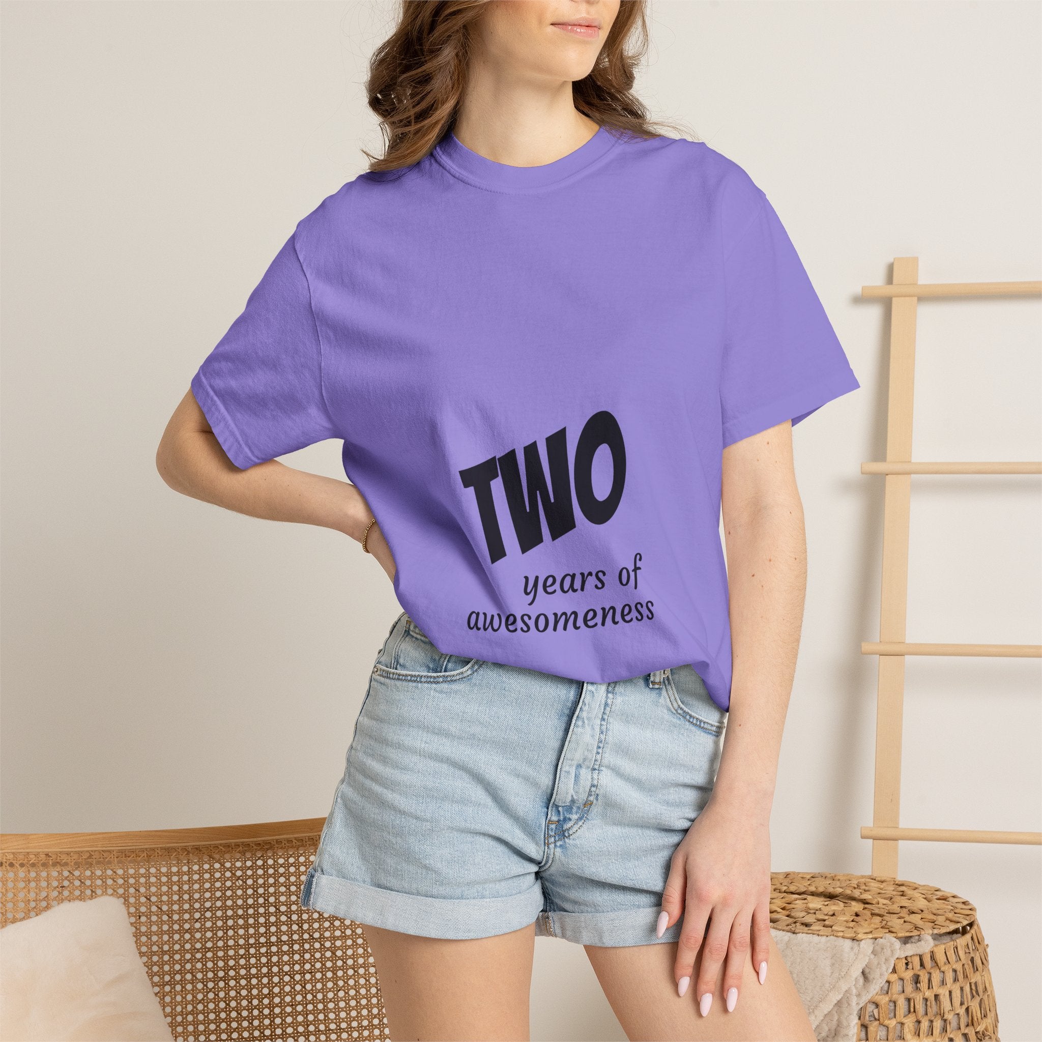 2 Years of Awesomeness T-Shirt — Toddler/Child 2nd Birthday Tee