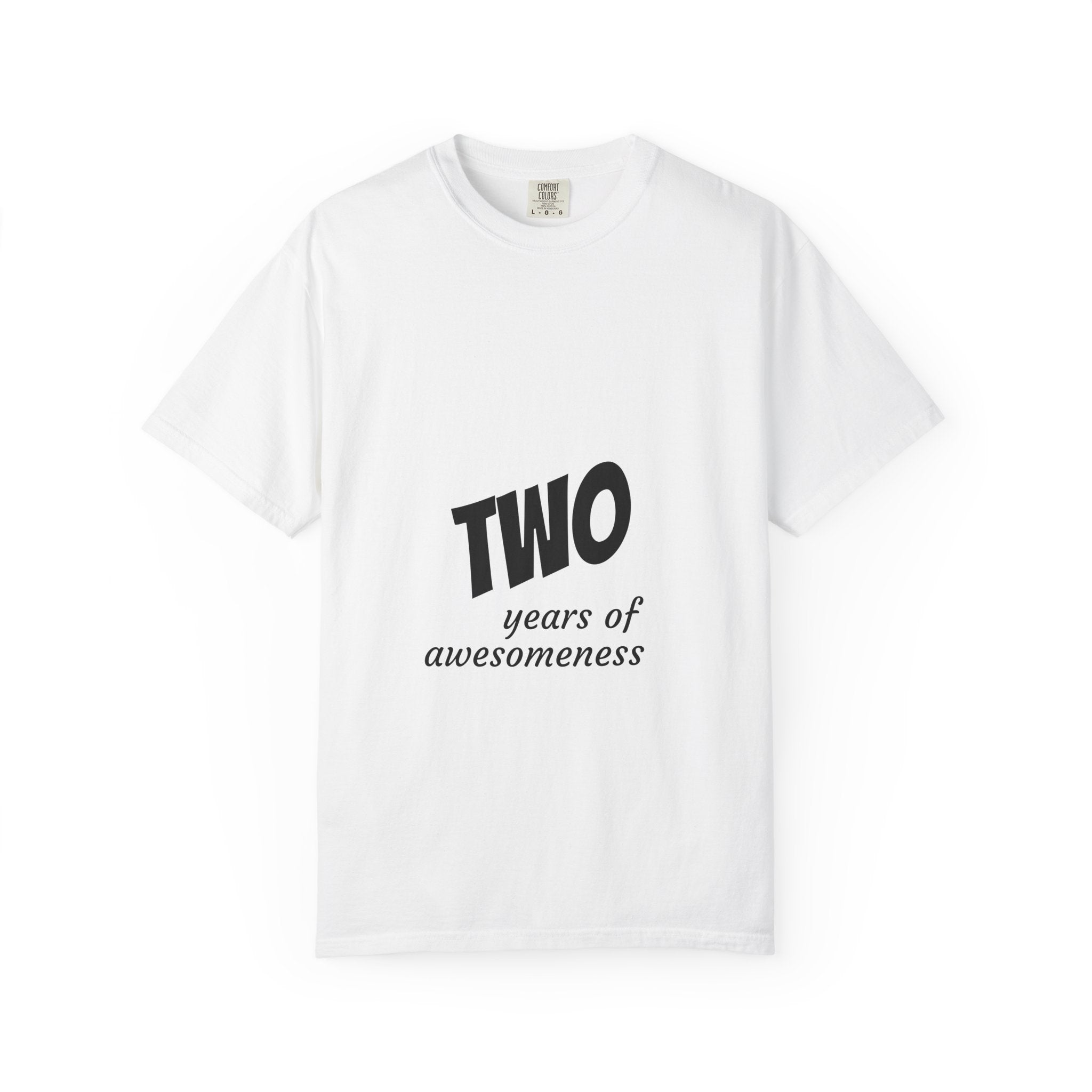2 Years of Awesomeness T-Shirt — Toddler/Child 2nd Birthday Tee