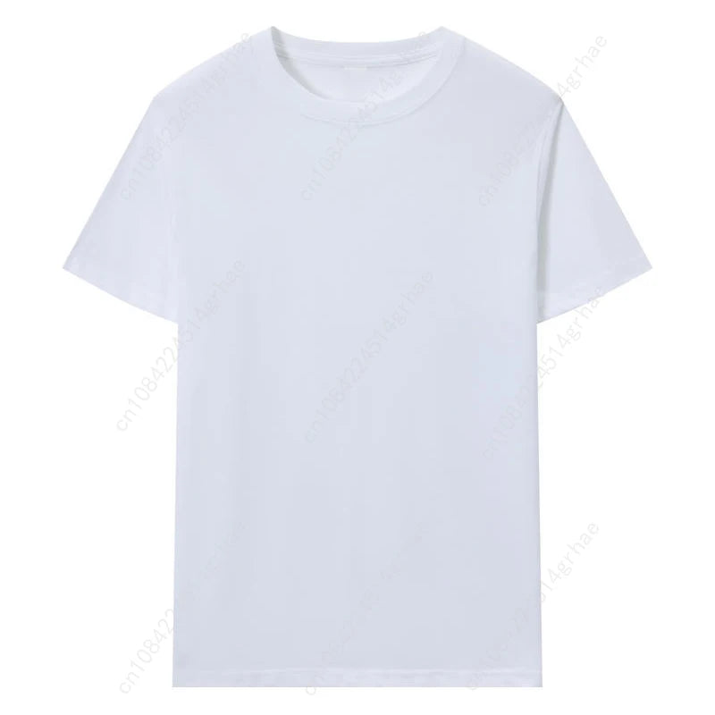 Men's T-Shirt Solid Color Short-Sleeved Summer Comfortable Casual For Men Women T-Shirt Black White Gray Unisex