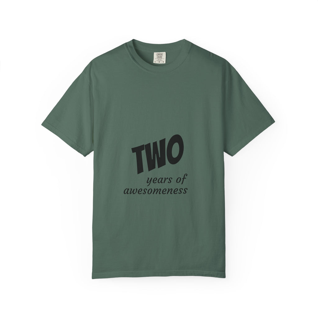2 Years of Awesomeness T-Shirt — Toddler/Child 2nd Birthday Tee