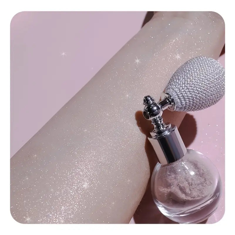 NNETM Sparkle Glitter Body Powder - Highlighter Spray Shimmer for Face and Body Makeup-3