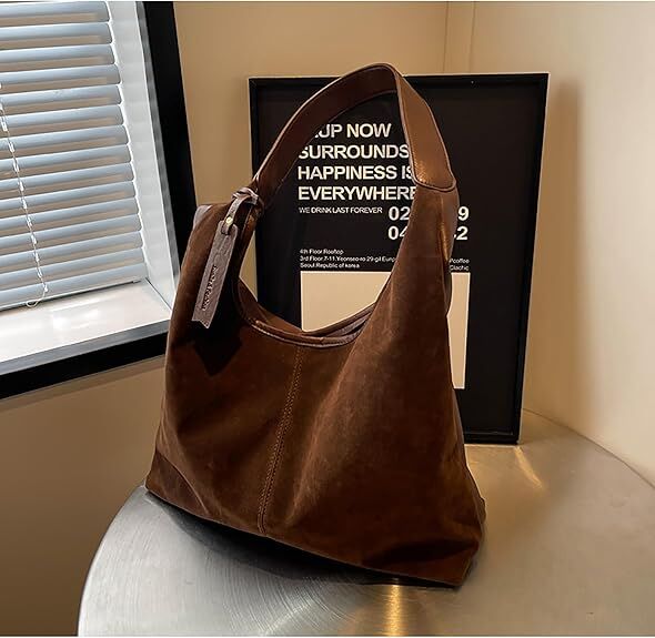 Leather Hobo Handbag