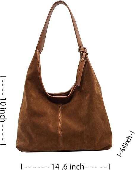 Leather Hobo Handbag