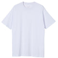 Adult 100% Cotton T-Shirt Unisex Men's Basic Plain Blank Crew Tee Tops Shirts, White, 3XL