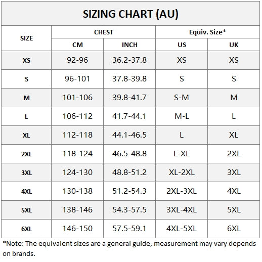 Cotton Australia Down Under 2XL