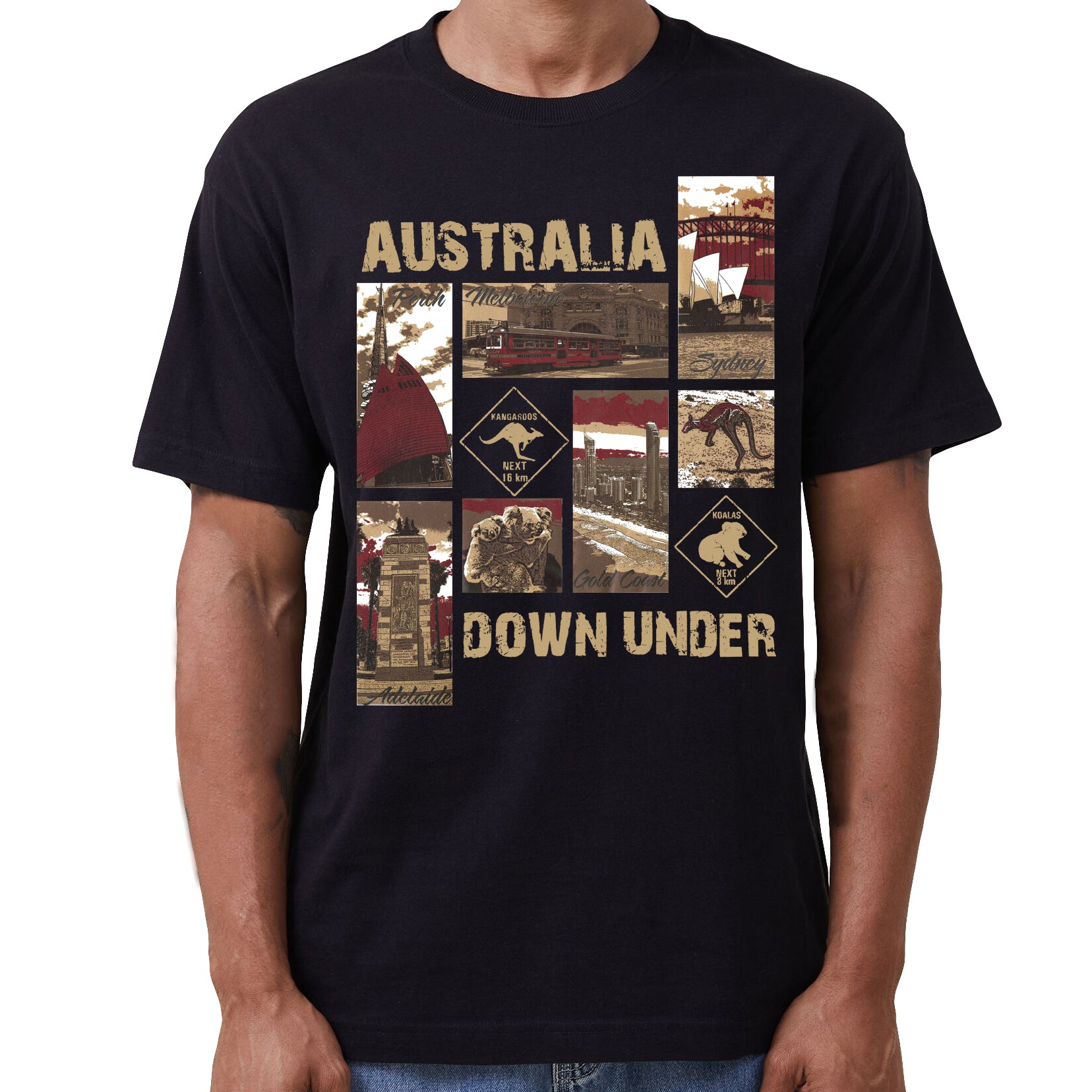 Cotton Australia Down Under XL