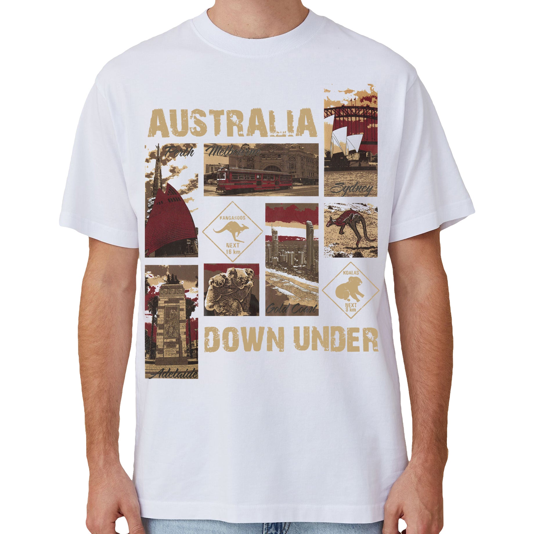 Cotton Australia Down Under 3XL