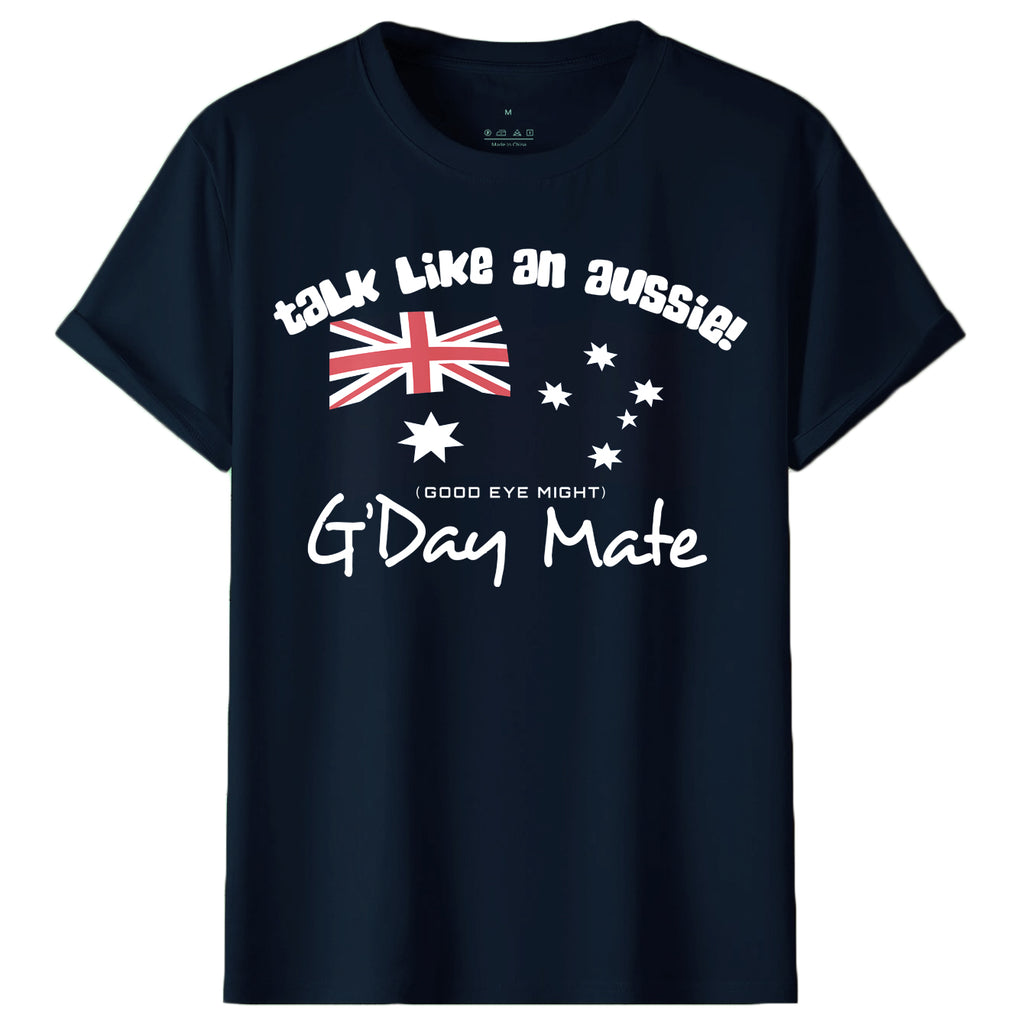 Cotton Australian Day Flag T-Shirt S