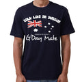 Cotton Australian Day Flag T-Shirt M