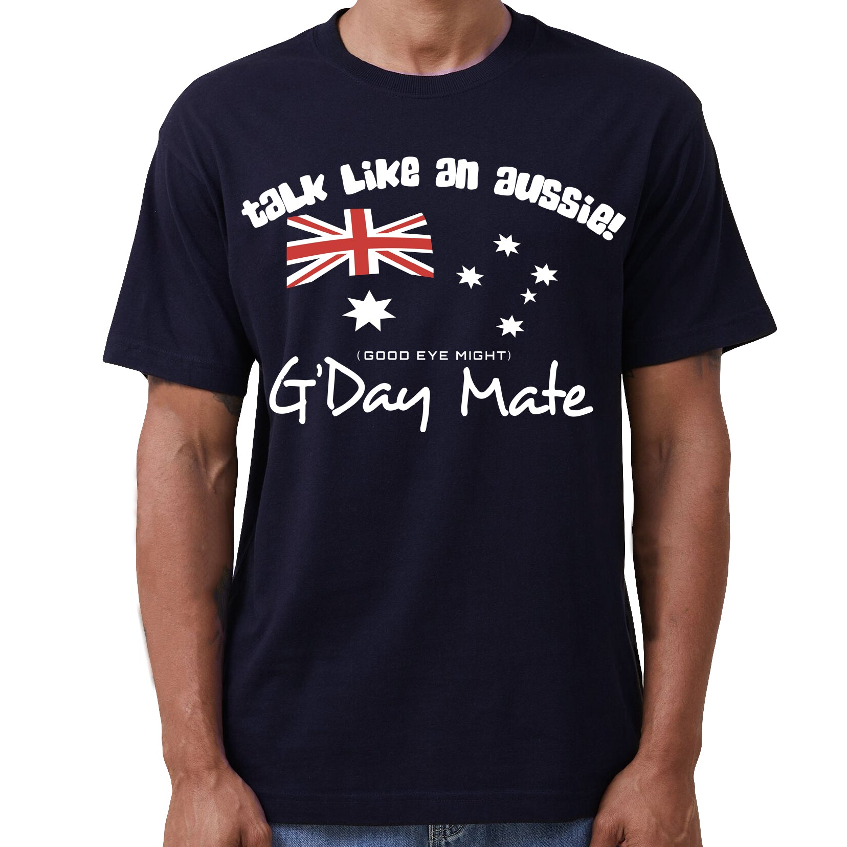 Cotton Australian Day Flag T-Shirt XL