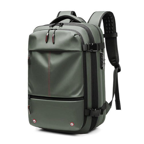 19 Inch Expandable Short Trip Luggage Bag For Men - Gray