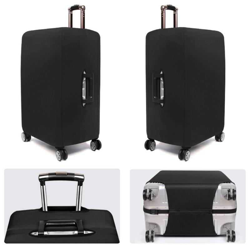 Stretch Luggage Dust-proof Cover - Durable & Protective - Size s - Black