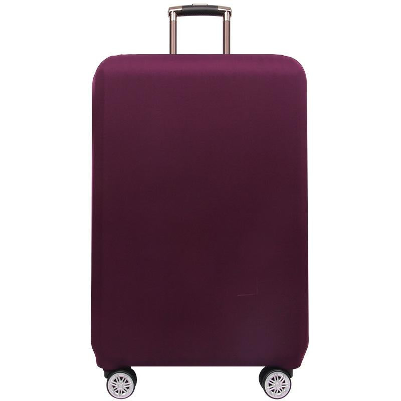 Stretch Luggage Protective Cover - Durable & Dust-proof - Size m - Black