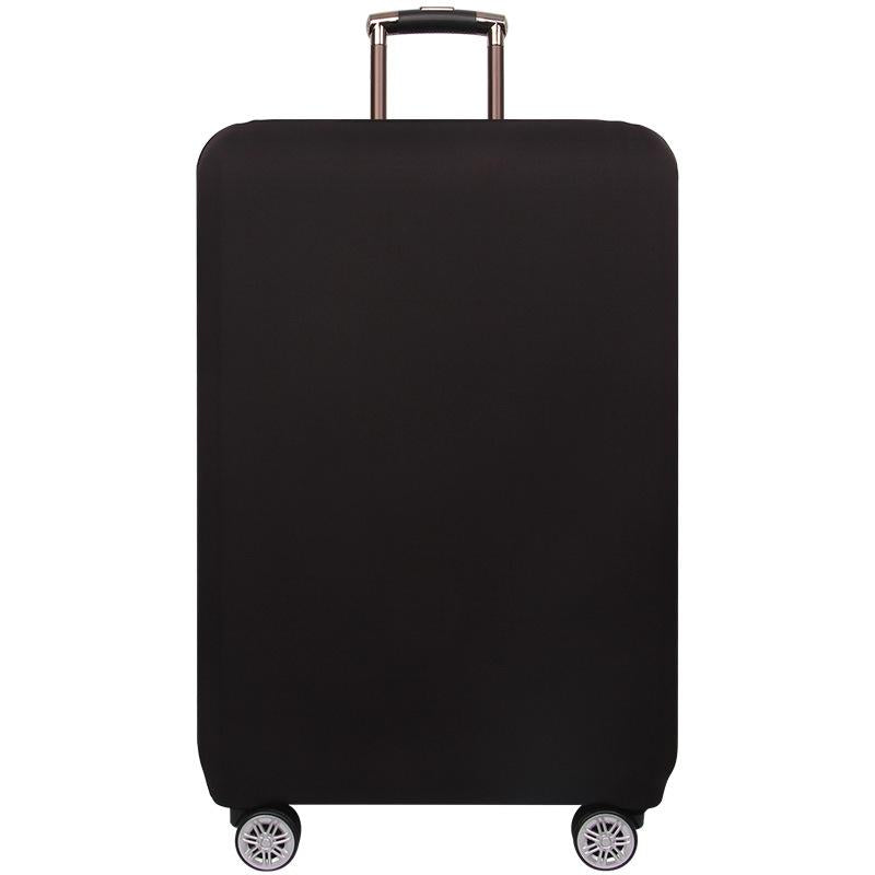 Stretch Luggage Protective Cover - Durable & Dust-proof - Size l - Black