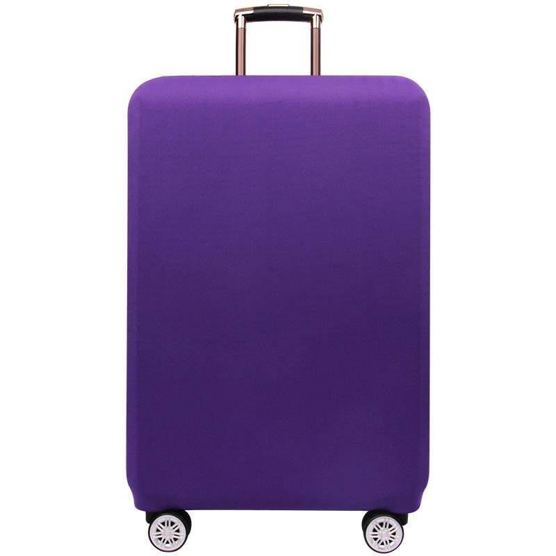 Stretch Luggage Protective Cover - Durable & Dust-proof - Size l - Black