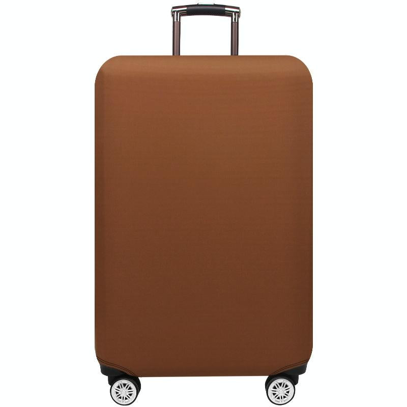 Stretch Luggage Protective Cover - Durable & Dust-proof - Size l - Black