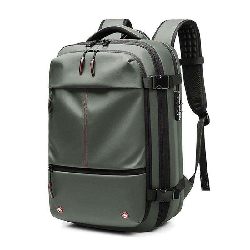 19 Inch Expandable Short Trip Luggage Bag For Men - Green