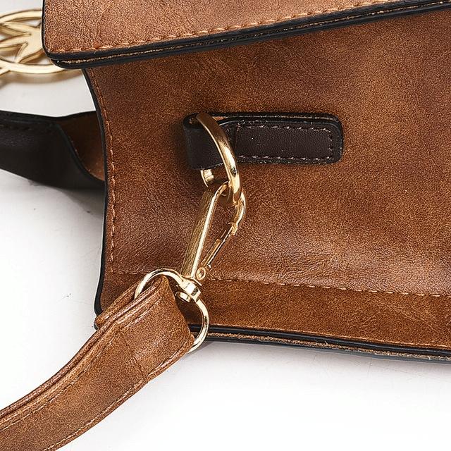 Versatile Leather Tote Bag for Women - 3-in-1 Design - Grey