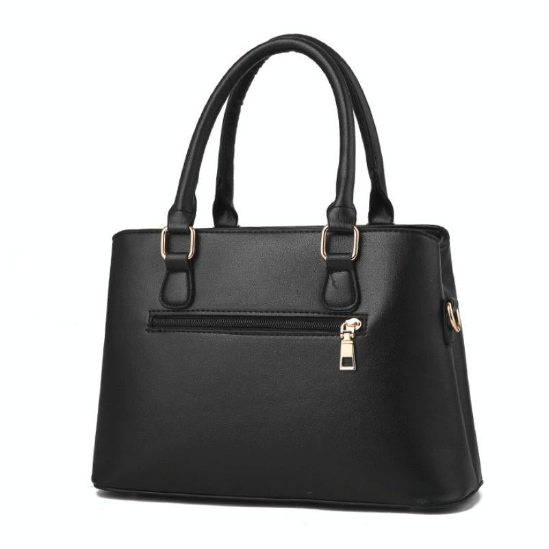 Women 2-in-1 Casual Messenger Bag - Large Capacity - Black