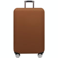 Stretch Luggage Protective Cover - Durable & Dust-proof - Size l - Coffee