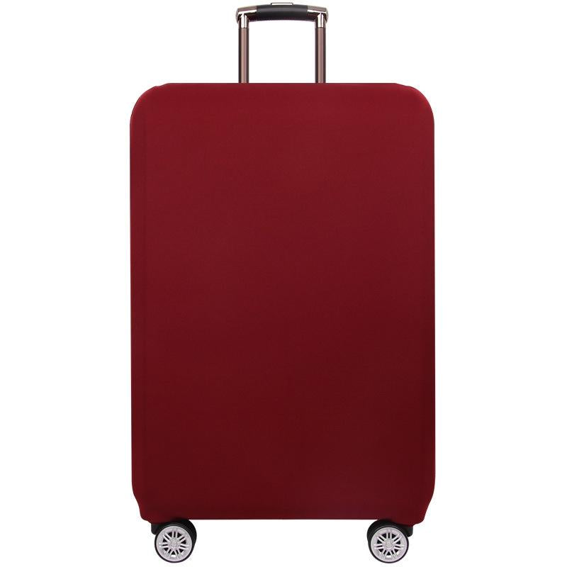 Stretch Luggage Protective Cover - Durable & Dust-proof - Size l - Coffee