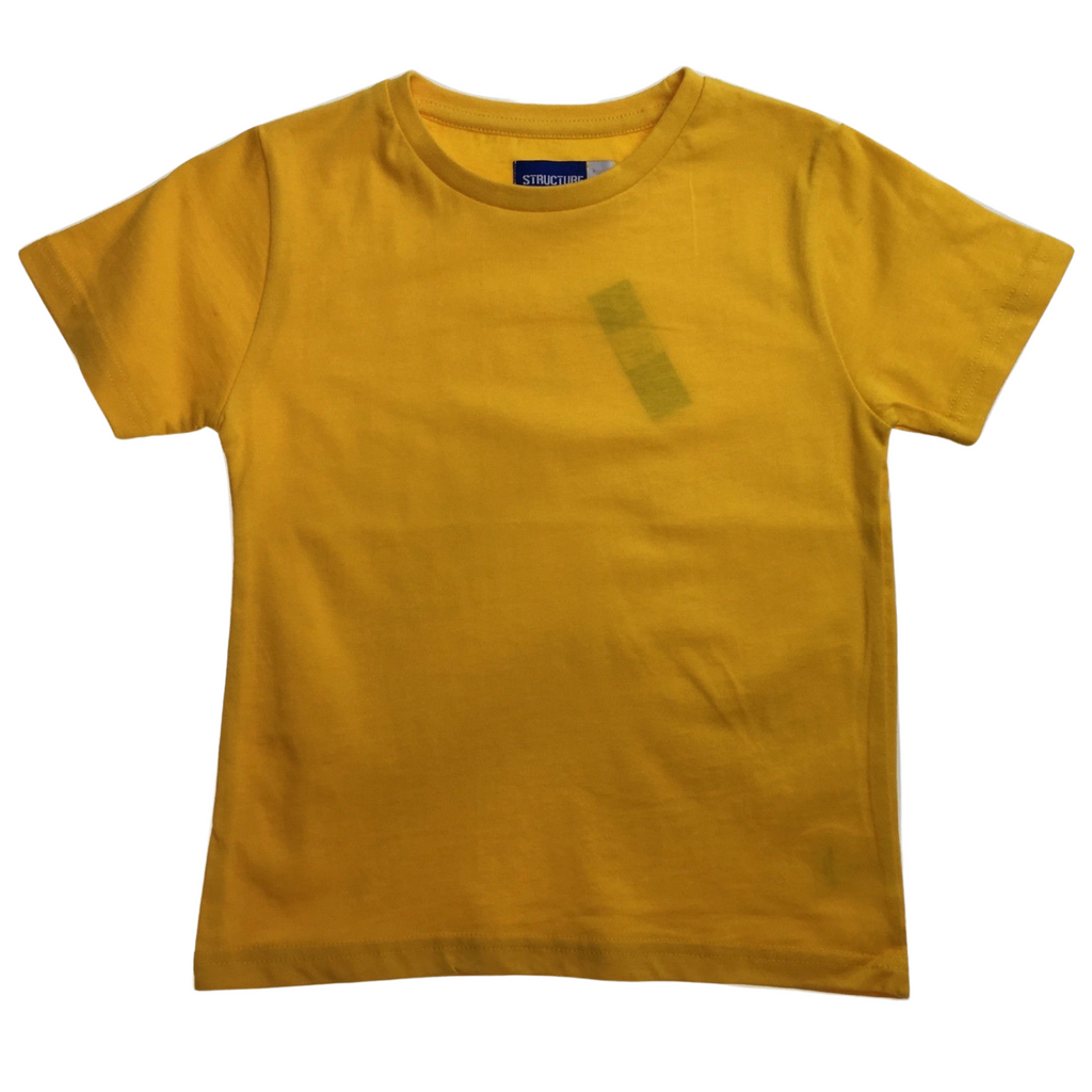 KIDS PLAIN T SHIRT COTTON Boys Girls 14