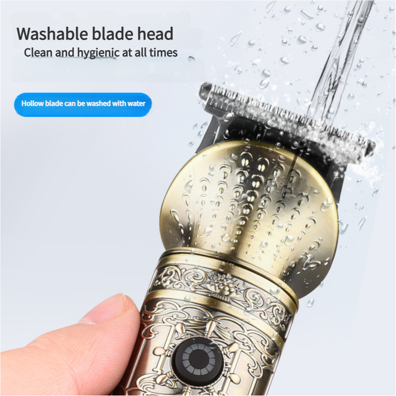 NNEDSZ Vintage Electric Hair Trimmer & Multi-Grooming Kit with Precision Attachments YYT-631-2