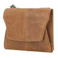 NNEDSZ Light Brown Genuine Leather Women's Wallet - Multifunctional Coin & Card Holder, Fashionable Card Box in Top-Grade Cowhide-0