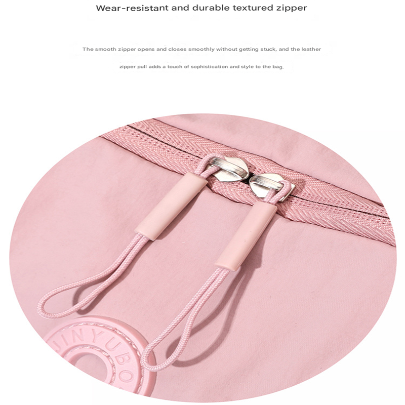 Grapefruit color Stylish & Lightweight Nylon Crossbody Bag for Women - Large Capacity Shoulder Hobo Bag with Water-Resistant Finish, Perfect for Travel & Daily Use