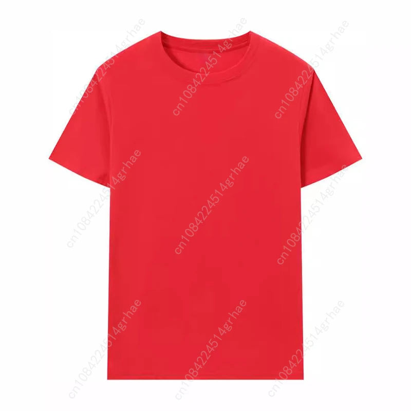 Men's T-Shirt Solid Color Short-Sleeved Summer Comfortable Casual For Men Women T-Shirt Black White Gray Unisex
