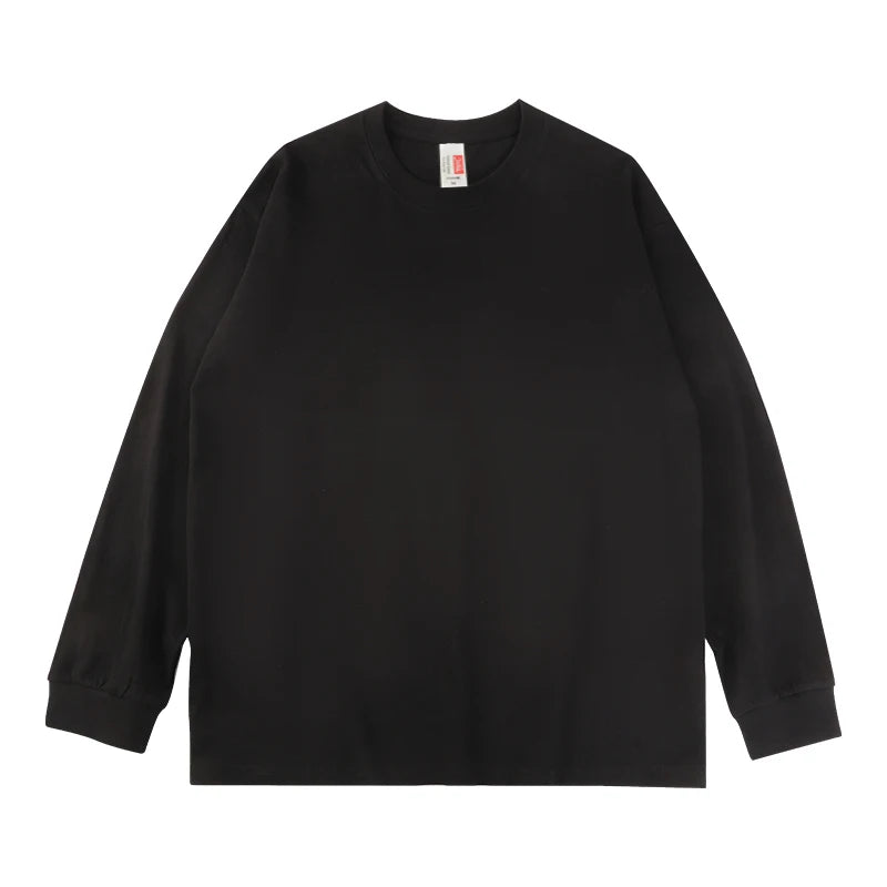 2025 new spring and autumn men's and women's fashionable casual pure cotton long-sleeved sweatshirts