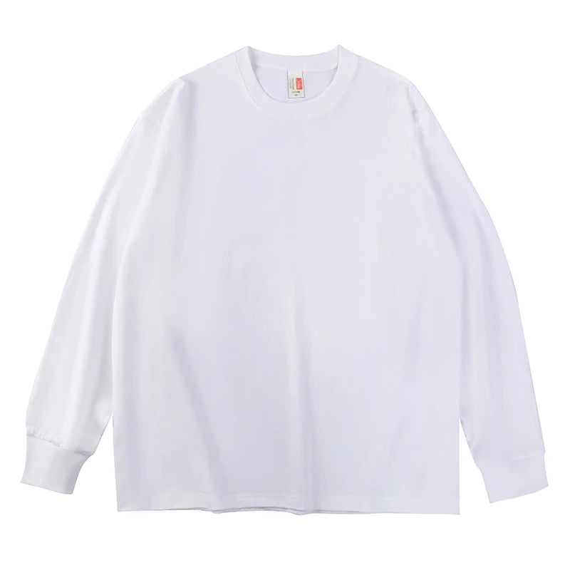 2025 new spring and autumn men's and women's fashionable casual pure cotton long-sleeved sweatshirts